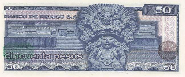 Mexiko p.73 KX 50 Pesos 1981